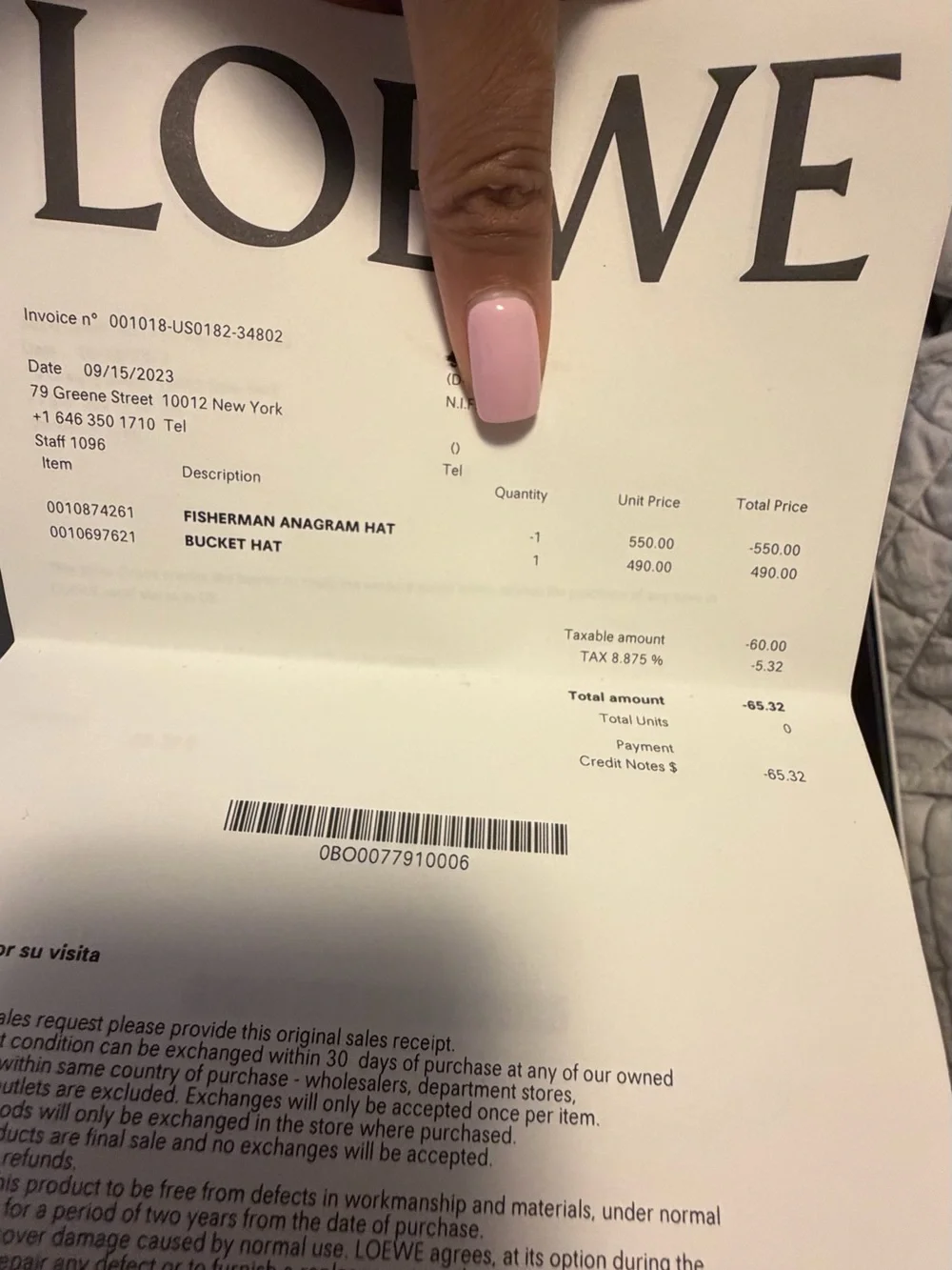 Loewe Hot Pink Bucket Hat with Tan Leather Patch
